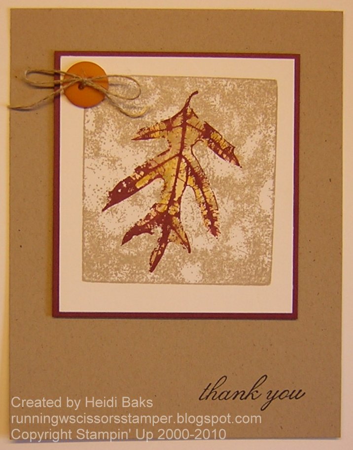 RunningwScissorsStamper Technique Acrylic Block Stamping