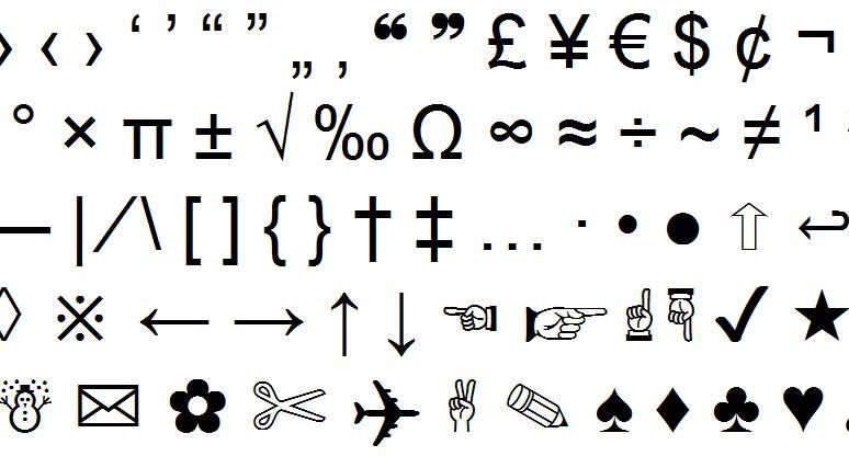 Copypastecharacter tweet special characters easily twitter apps 
