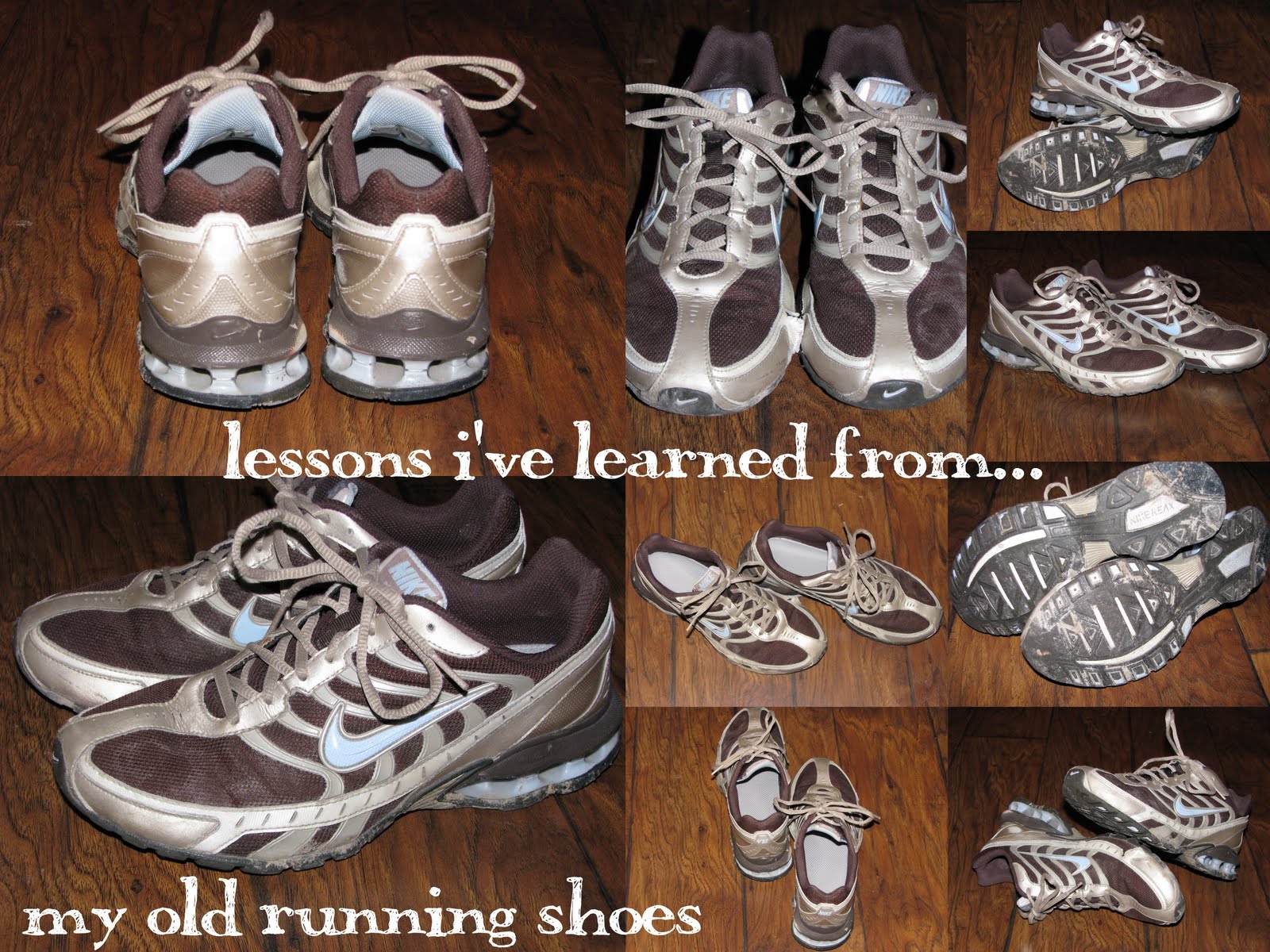 my old running shoes