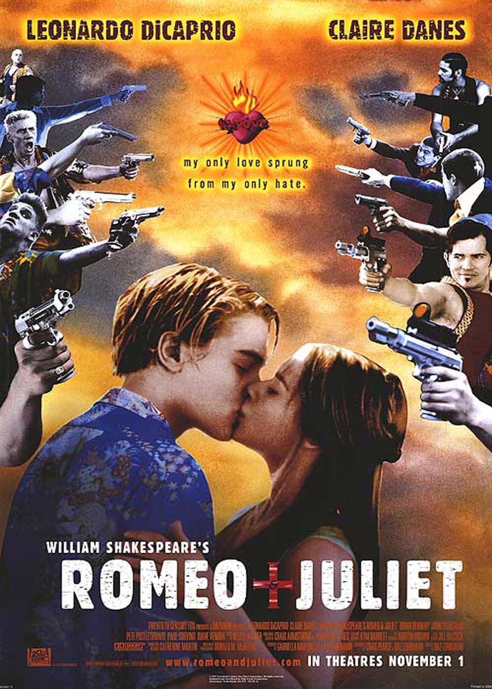 AS Media Studies Miseenscene in Romeo & Juliet