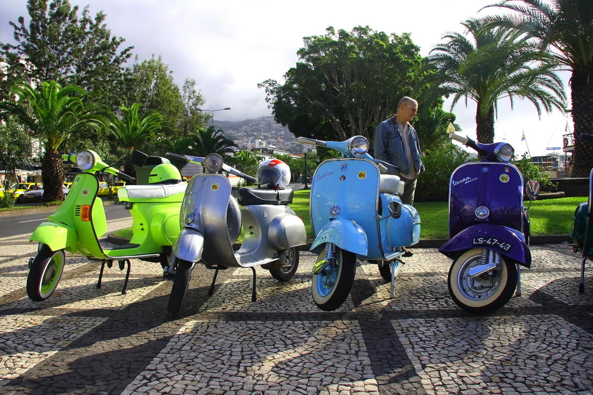 Vespa Amigos Madeira 2º Aniversário Vespa Amigos Madeira