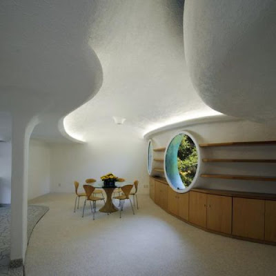 Snake Shaped House in Mexico Snake Shaped House