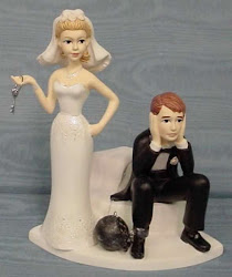 funny cakes cake toppers fun topper chain ball hilarious grooms marriage funniest humorous bride bolo boda groom