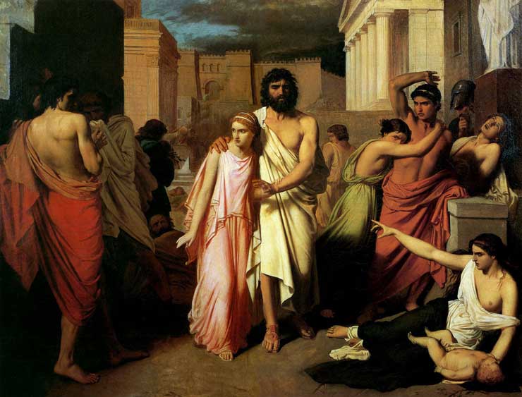 الاساطير الاغريقية Greek Mythology اوديب Oedipus