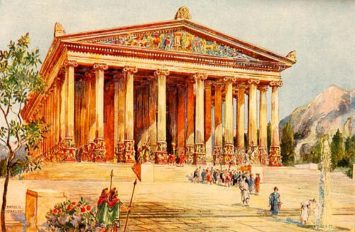 Resultado de imagem para templo de diana éfeso