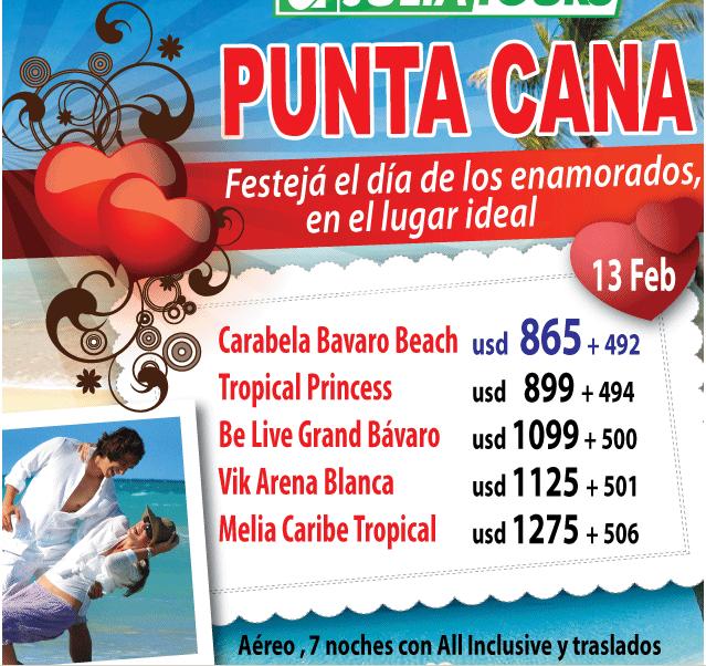 VIAJES POR TODO EL MUNDO VACACIONES OFERTAS PUNTA CANA SALIDA 13