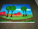 Hunter's first oil painting