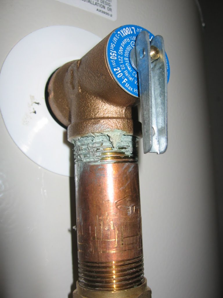 So what is the water heater's TPRV?