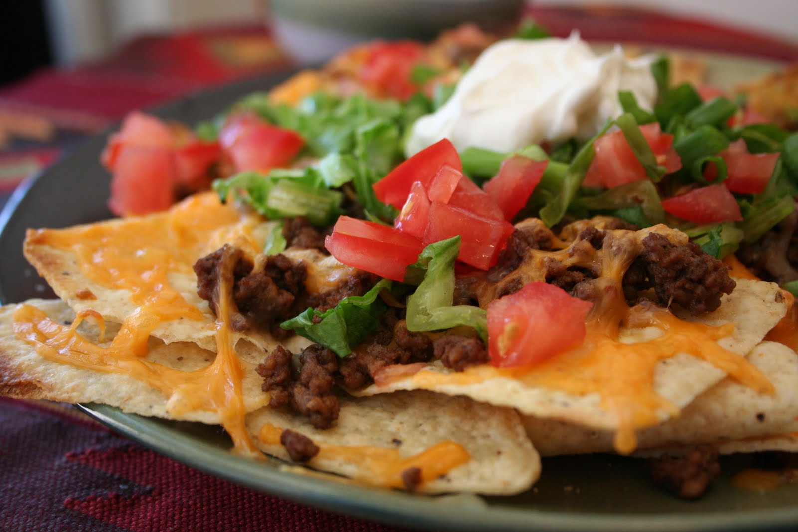 Taco Salad Recipe Nachos | Mexican Food Recipes