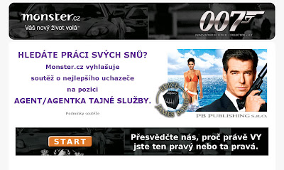 Volné místo agenta tajné služby