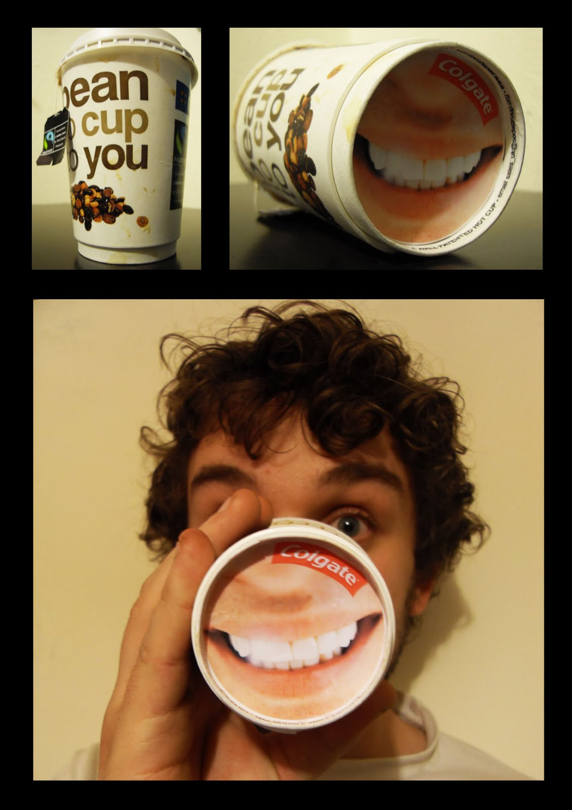Jenni Tulip Advertising Copy Writer Colgate Coffee Cup Ad