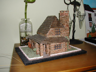 Casa de ladrillo con chimenea - Un poco para compartir