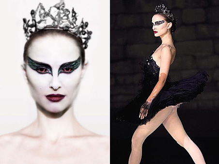 How gorgeous is Natalie Portman's makeup for her new movie Black Swan!