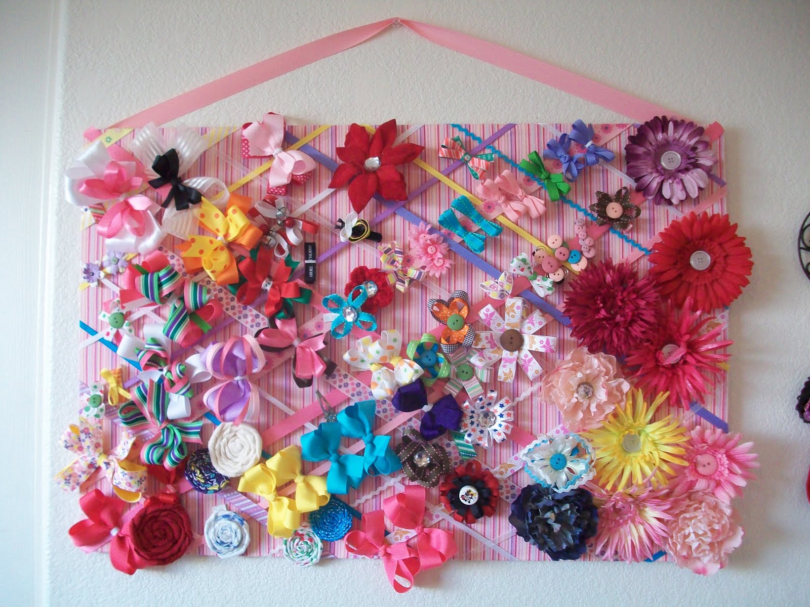 Crafter s Anonymous Club NO SEW Little Girl Bow Holder