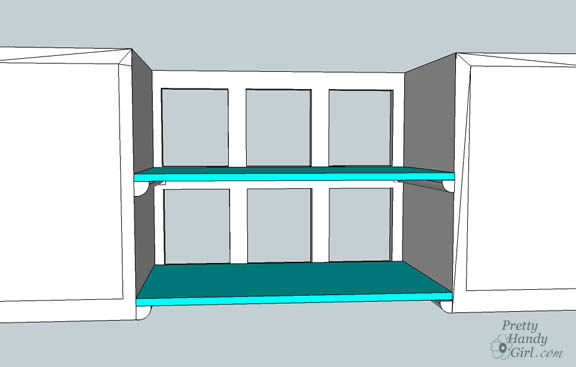 DIY Glass Window Shelves - Pretty Handy Girl