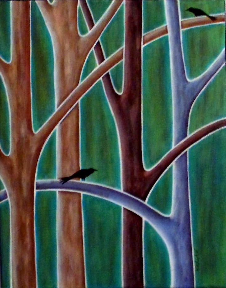 Oil Paintings Of Trees