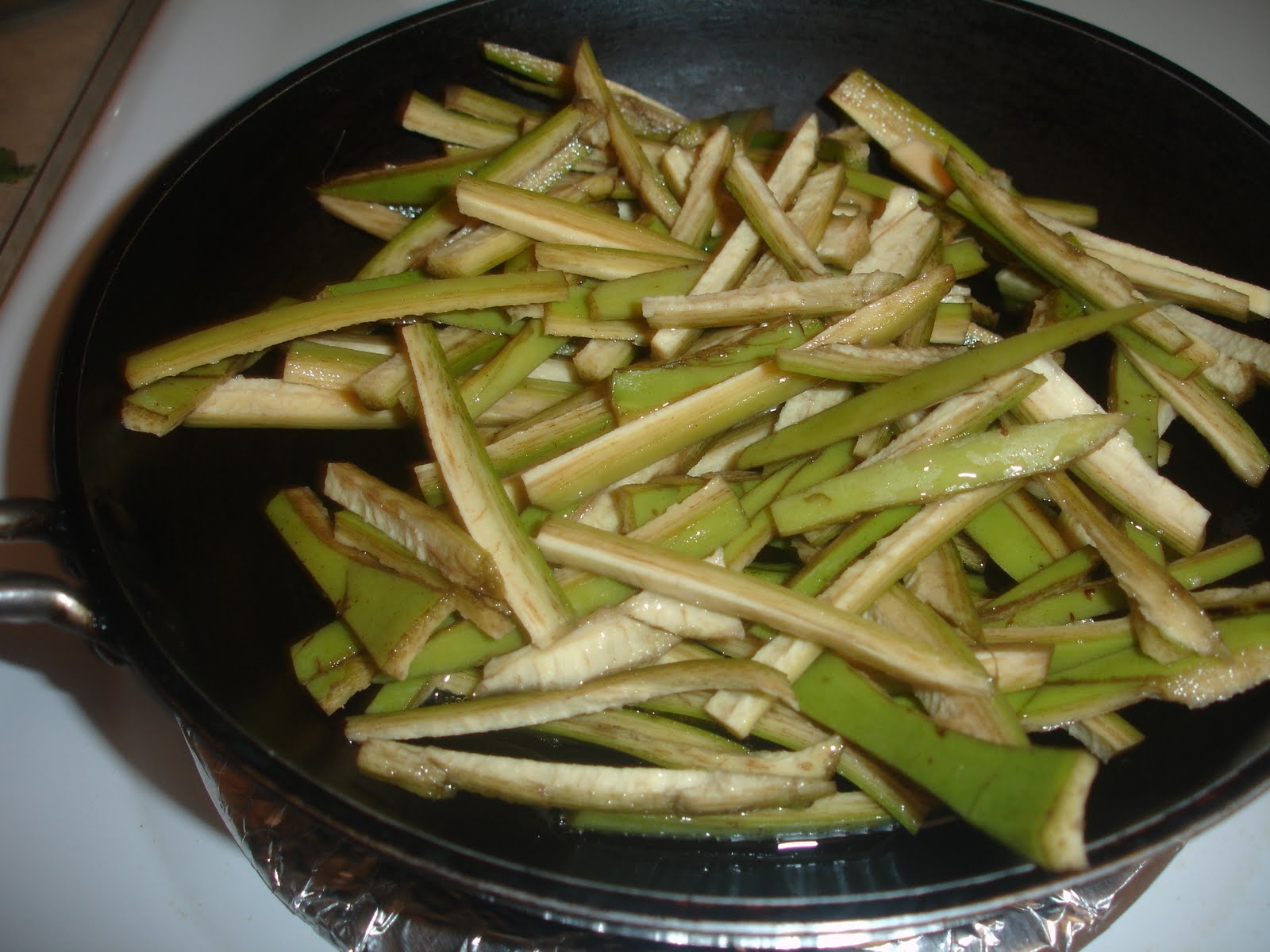 VineelaSiva Plantain Peel Curry(Arati thokka koora)
