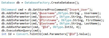 Down Memory Lane: Using Microsoft Data Access Application Block