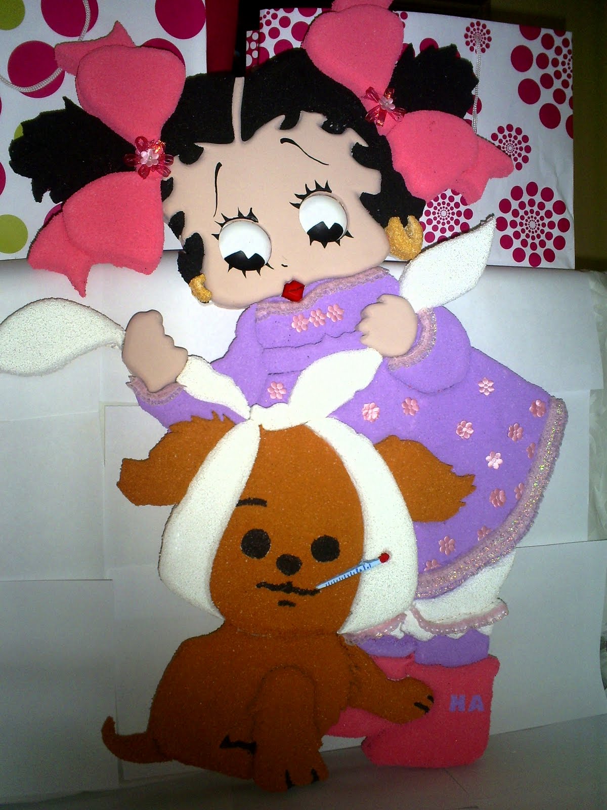 Invitaciónes de betty boop de bebé - Imagui