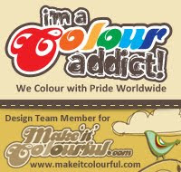 I loved being part of the 'Make It Colourful' DT