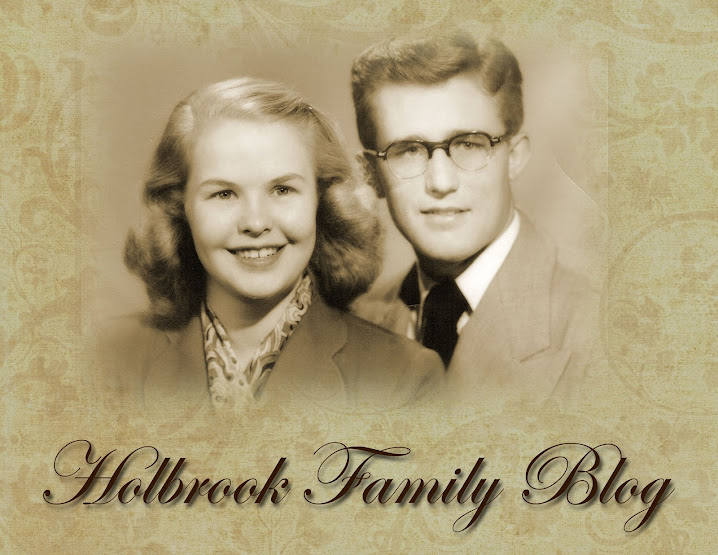 Holbrook Family Blog