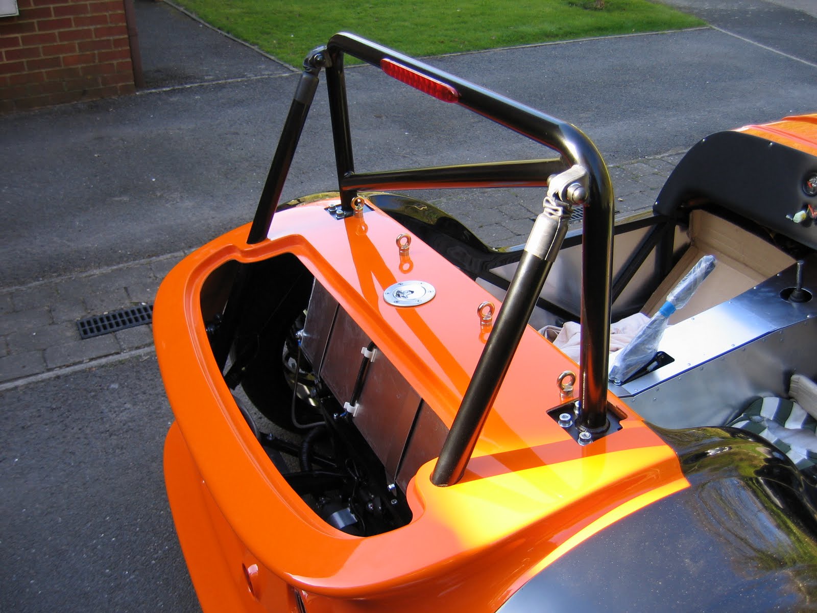 Kevin's Westfield Build Roll Bar Fitting Part 2 & Headlamp Brackets