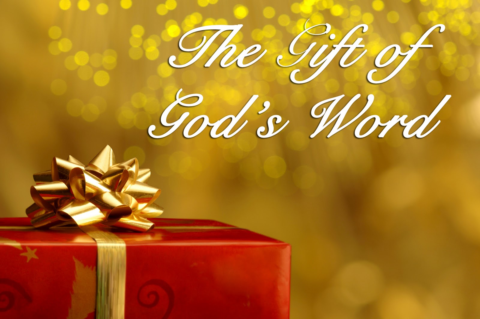 andy at faith: The Gift of God's Word