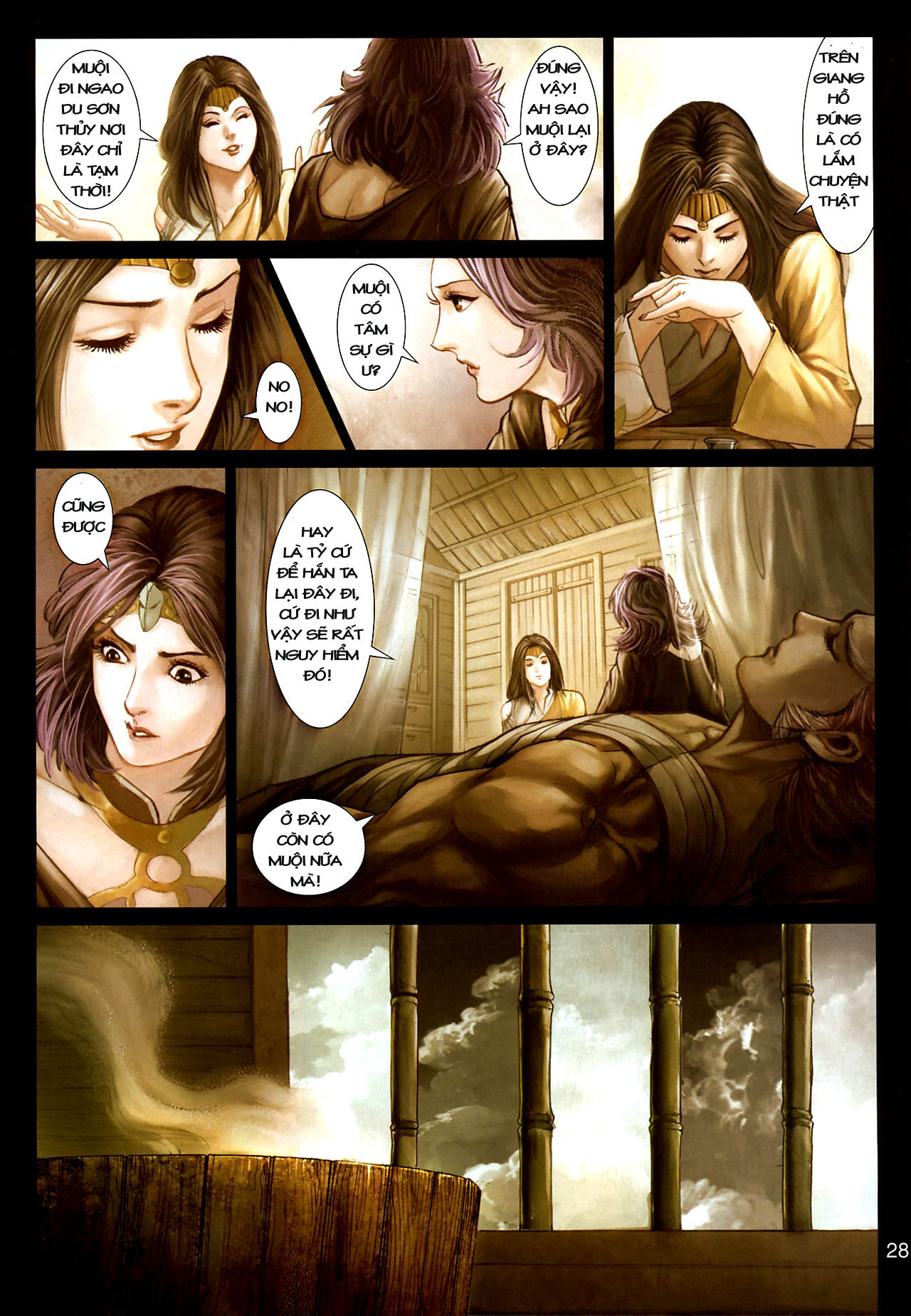 Thần Chưởng Long Kiếm Phi chap 17