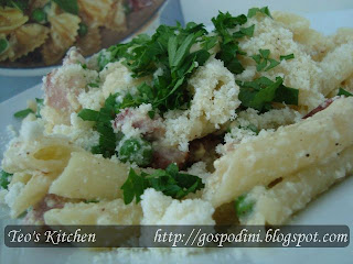 Paste carbonara a la Jamie Oliver
