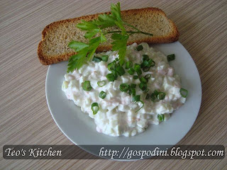 Salata cu somon afumat