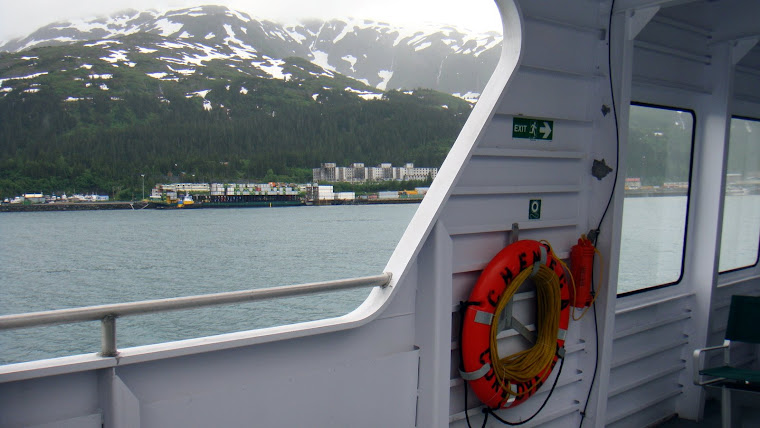 Ferry Coming Into Whittier, Alaska