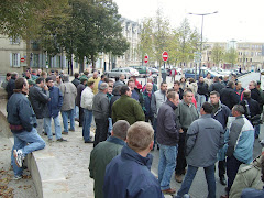 A Moulins Rassemblement  à l'appel de la FDSEA03