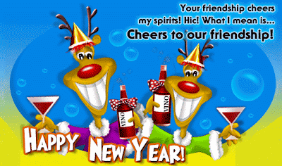 New Year Cards: December 2008