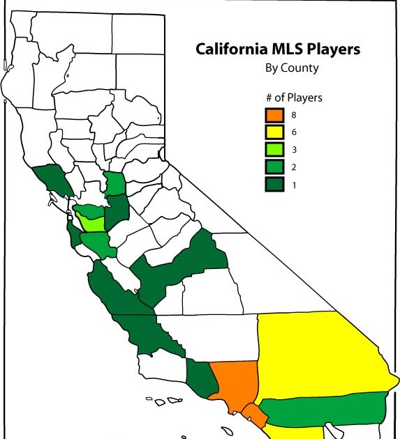 Mls Ca Map