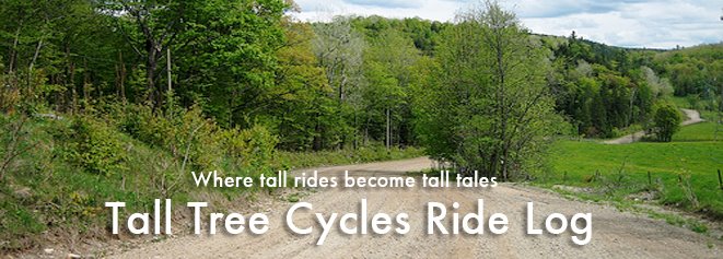 Tall Tree Cycles Ride Log