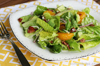 spinach mandarin poppy seed salad