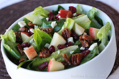 candied walnut salad