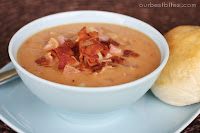 Smokey Bean Soup with Ham and Bacon