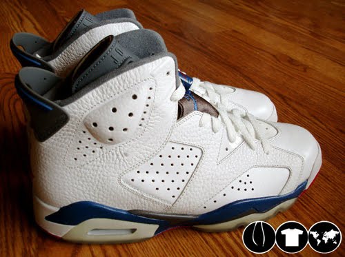 jordan 6 white blue