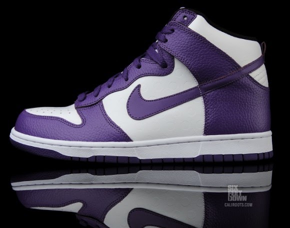 SoleSurvivor Detroit: Nike Dunk High White Varsity Purple Be True to ...