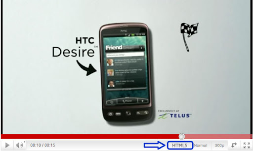 YouTube en HTML5