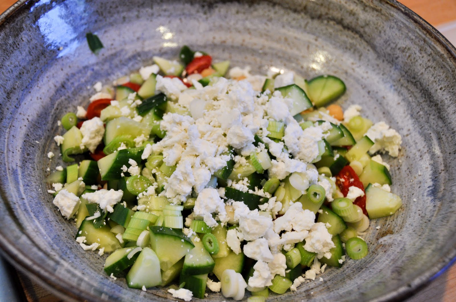 FEAST EVERYDAY Couscous Chickpea Salad