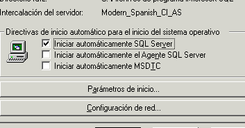 Interfaz SQL server