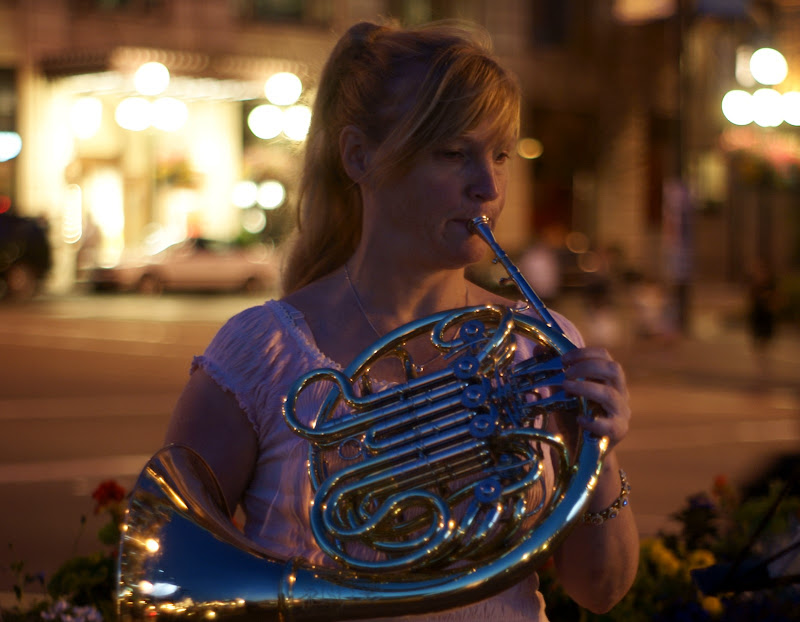 Karen Hough, French horn player, Victoria, BC, Canada