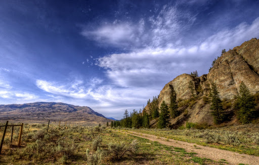 White Lake, Okanagan Valley, BC, Canada