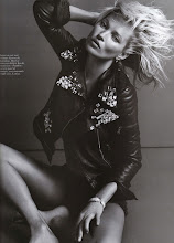 Inez & Vinoodh Shoot Kate Moss for Vogue Paris October
