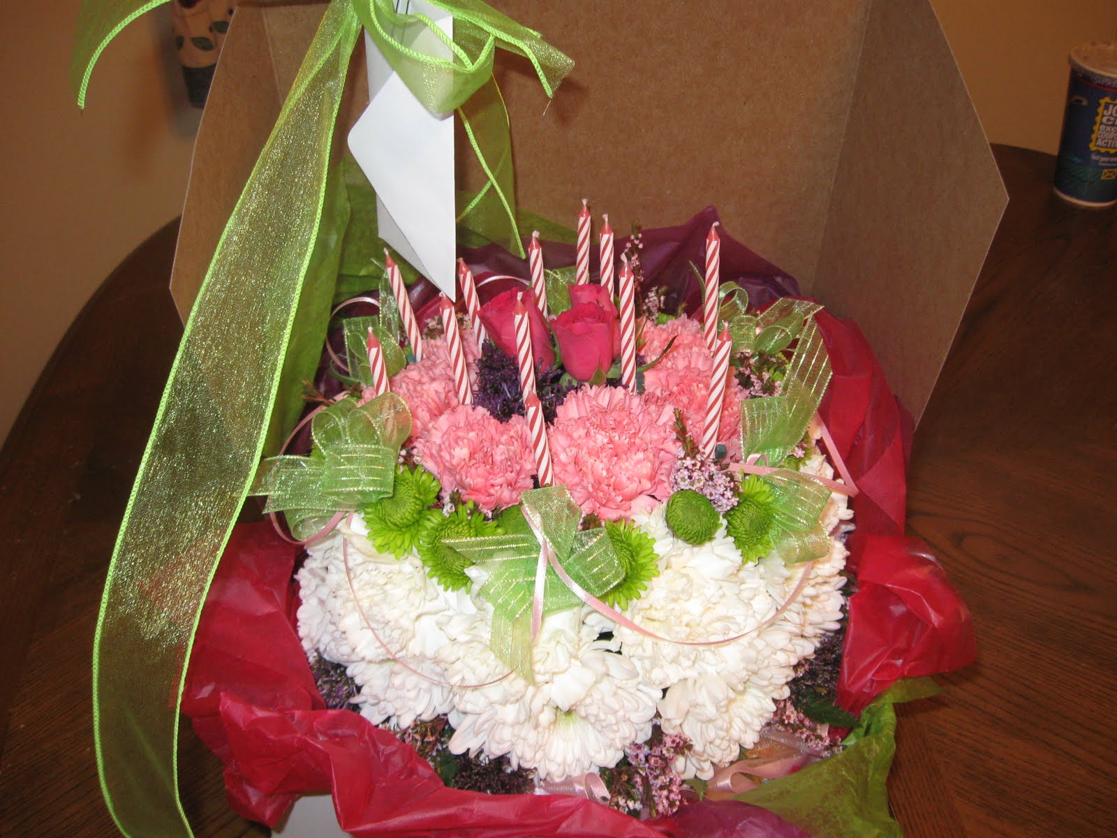 "Deal"ightfully Frugal Birthday Flower Cake Review