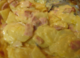 Mommy's Kitchen : Cheesy Scalloped Potatoes with Ham, and a Blog Spotlight