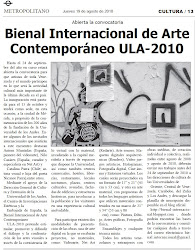Diario Metropolitano. 19/8/2010