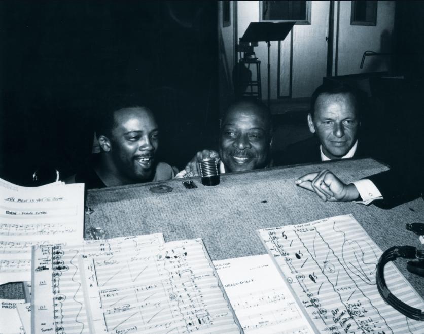 Frank Sinatra Frank Sinatra graba "Body and soul" para "L.A. is my